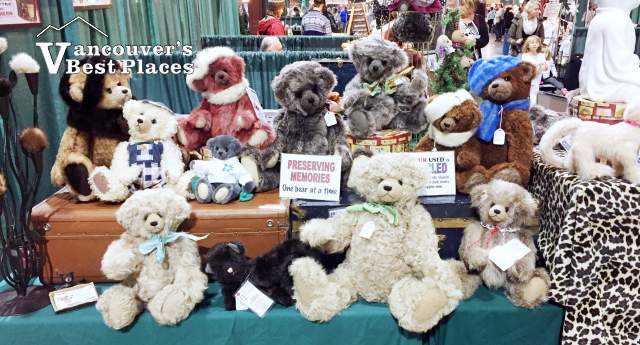handmade teddy bears from fur coats