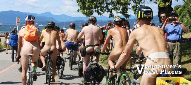 Clubbing nude in Vancouver