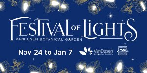 VanDusen Garden Festival of Lights
