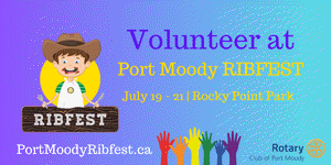 Volunteer at Port Moody Ribfest