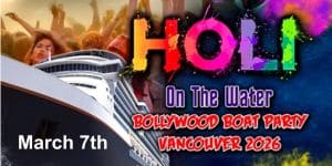 Holi Boat Party Ad